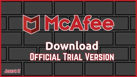 mcafee trial version download